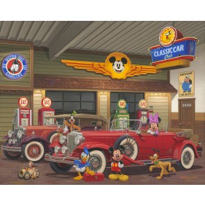 Mickey's Classic Car Club by Manuel Hernandez