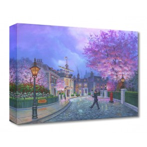 Treasures on Canvas: Cherry Tree Lane by Michael Humphries