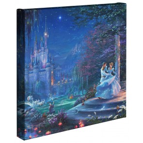 Kinkade Disney Minis: Cinderella Dancing In The Starlight