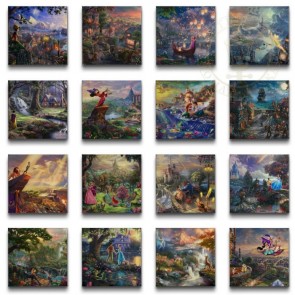 Kinkade Disney Minis: Disney Ultimate Collection (16 Wraps)