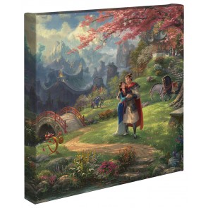 Kinkade Disney Minis: Mulan, Blossoms Of Love