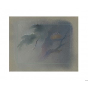 "Bambi Visual Development - 05001" Concept Art by Tyrus Wong