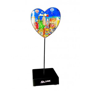 New York Balloon Ride Figurine by Charles Fazzino