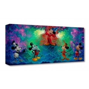 Treasures on Canvas: Mickey's Colorful History by Jared Franco