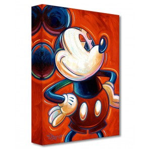 Treasures on Canvas: Modern Mickey Red by Tim Rogerson