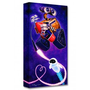 Treasures on Canvas: Wall•E and Eve by Tim Rogerson