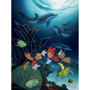 Mickey & Minnie’s Coral Reef World by Wyland