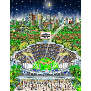 The 2022 MLB All-Star Game: Los Angeles by Charles Fazzino
