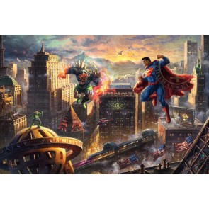 Superman: Man Of Steel by Thomas Kinkade Studios
