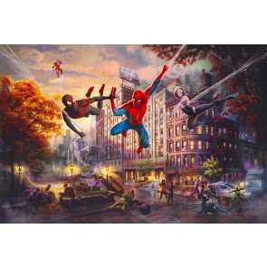 Spider-Man And Friends: The Ultimate Alliance by Thomas Kinkade Studios