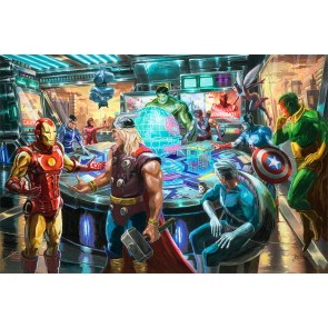 The Avengers by Thomas Kinkade Studios