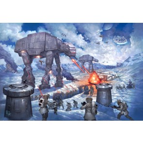 The Battle Of Hoth by Thomas Kinkade Studios