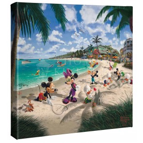 Kinkade Disney Minis: Mickey and Minnie In Florida