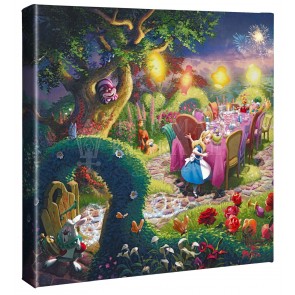 Kinkade Disney Minis: Mad Hatter's Tea Party