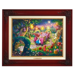 Kinkade Disney Canvas Classics: Mad Hatter's Tea Party