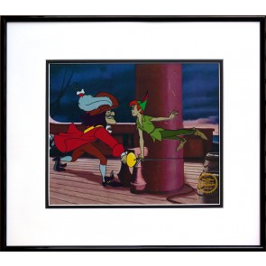 Peter Pan and Hook (Unsigned)