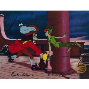 Peter Pan and Hook (Ollie Johnston / Frank Thomas)