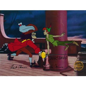 Peter Pan and Hook (Marc Davis / Ollie Johnston / Frank Thomas)