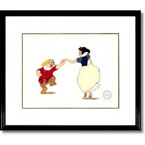 Snow White and Doc Dancing (Unsigned)
