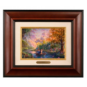 Kinkade Disney Brushworks: Pocahontas (Classic Burl Frame)