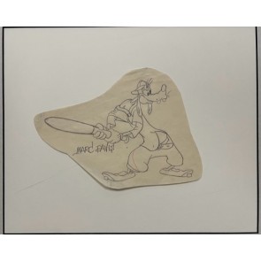 Disney OPD: Goofy At Bat (17673) signed Marc Davis