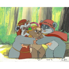 Ewoks OPC: Three Hugging (17700)