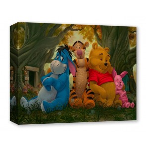 Treasures on Canvas: Pooh and His Pals by Jared Franco