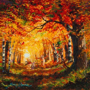Fall Stroll by James Coleman