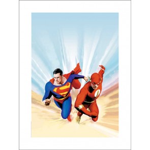 Fastest Man Alive by Alex Ross (lithograph) (Artist Proof)