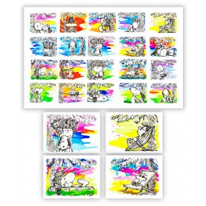 The Palms Suite of Five by Tom Everhart (Roman)