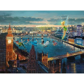 Peter Pan in London by Rodel Gonzalez