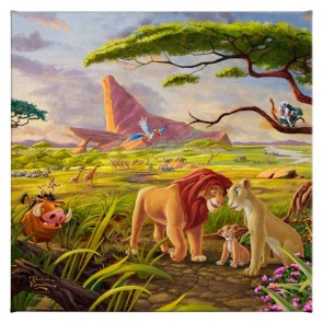 Kinkade Disney Minis: The Lion King Remember Who You Are