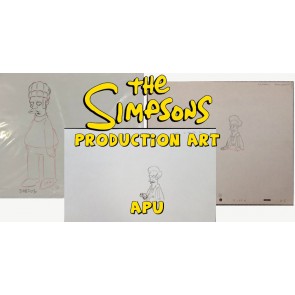 Apu Nahasapeemapetilon Original Production Drawings