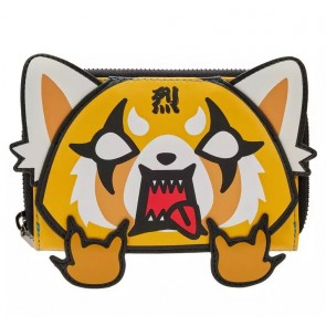 Loungefly Sanrio Aggretsuko Cosplay Zip Around Wallet (SANWA0944)