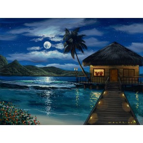 Moonlit Bungalow by Walfrido Garcia