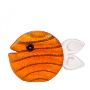Borowski Snippy Tall, Fish, Orange (24-16-21)