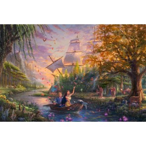 Disney Pocahontas by Thomas Kinkade Studios
