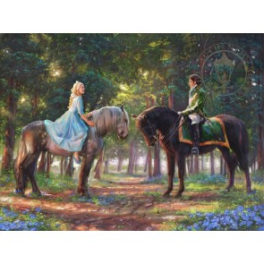 Disney Romance Awakens by Thomas Kinkade Studios