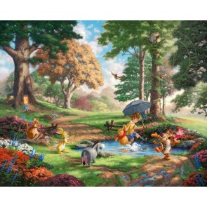 Disney Winnie the Pooh I by Thomas Kinkade Studios