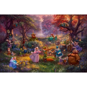 Disney Robin Hood by Thomas Kinkade Studios