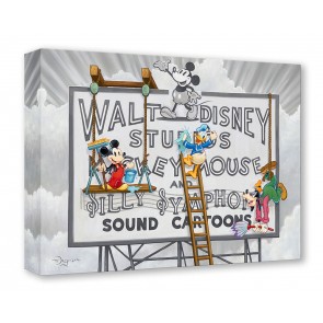 Treasures on Canvas: Studio Sign Cleaners by Tim Rogerson