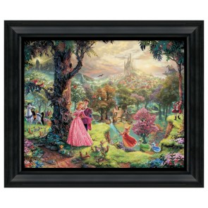 Thomas Kinkade Brushstroke Vignette: Sleeping Beauty