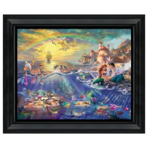 Thomas Kinkade Brushstroke Vignette: The Little Mermaid