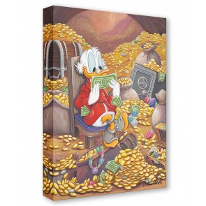 Treasures on Canvas: Scrooge's Happy Place by Michelle St. Laurent