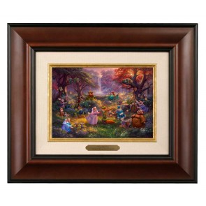 Kinkade Disney Brushworks: Robin Hood (Classic Burl Frame)