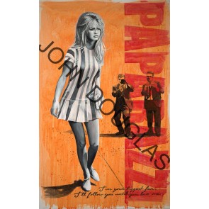 Brigette Bardot- Paparizzi (Unique) by John Douglas