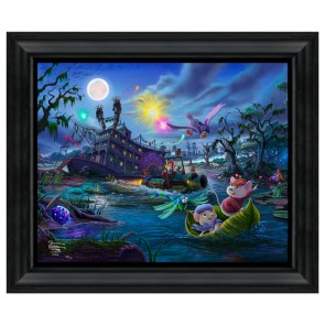 Thomas Kinkade Brushstroke Vignette: The Rescuers
