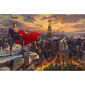 Superman - Protector of Metropolis by Thomas Kinkade Studios