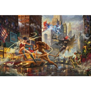 The Women of DC by Thomas Kinkade Studios