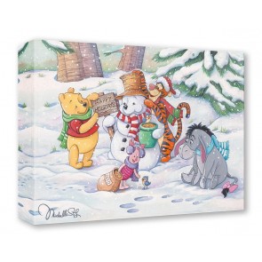 Treasures on Canvas: Pooh's Winter Holiday by Michelle St. Laurent